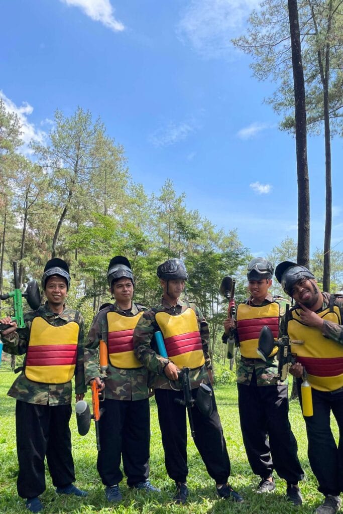 paintball di Pacet